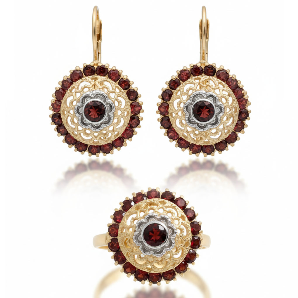 __ext__/PENDIENTES ORO 18KL GRANATE