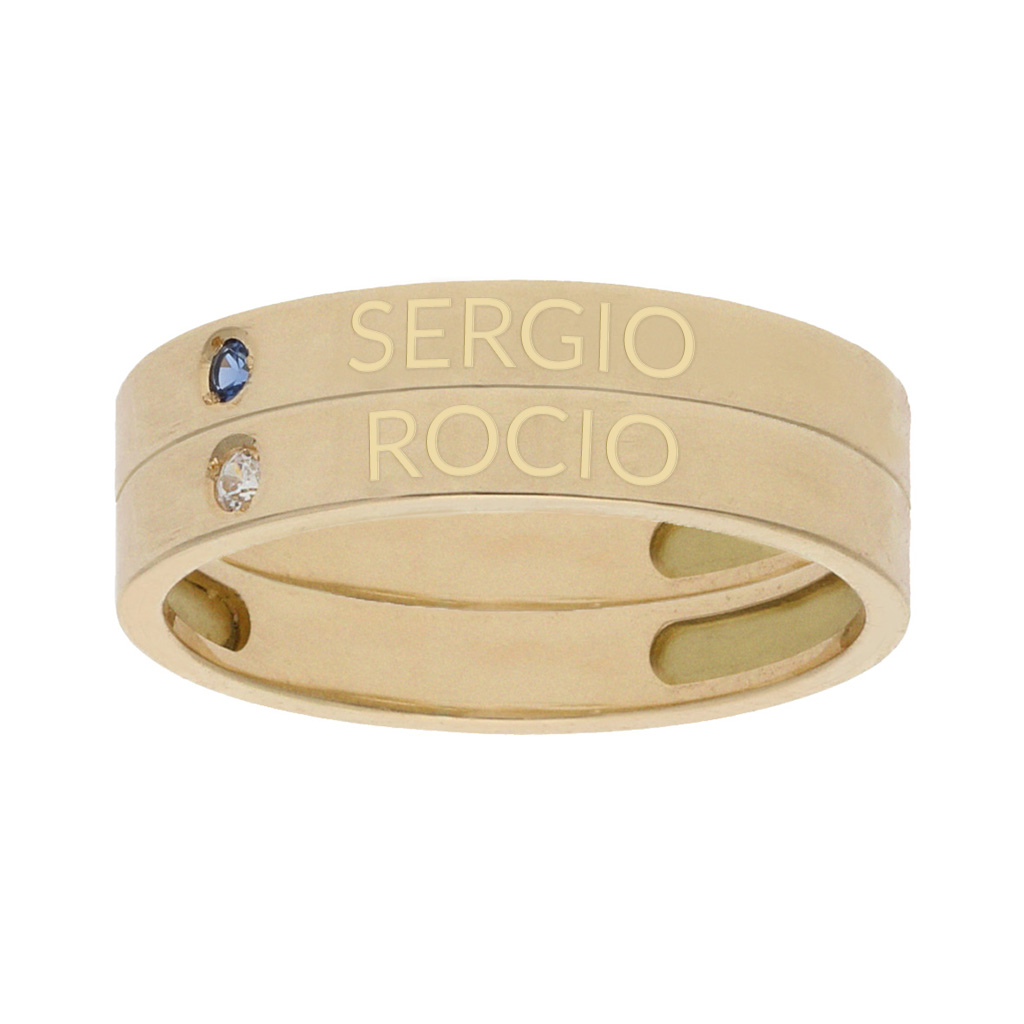__ext__/SORTIJA ORO 18KL - 2 ANILLOS PERSONALIZADOS NOMBRE