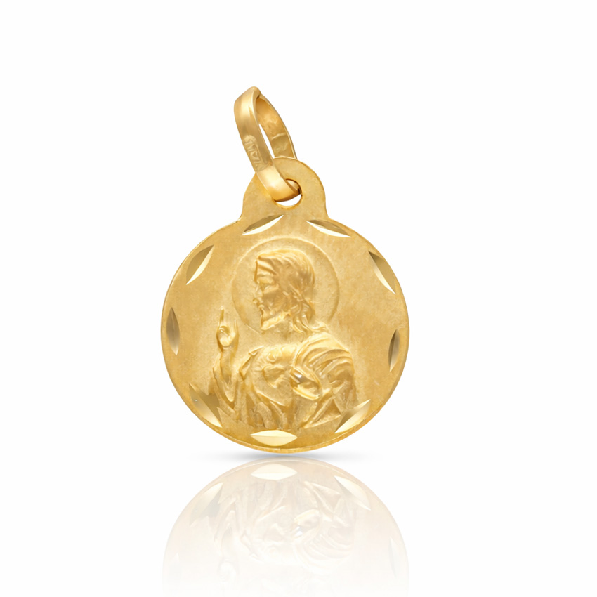 __ext__/MEDALLA PLATA CHAPADA EN ORO ESCAPULARIO - 14MM
