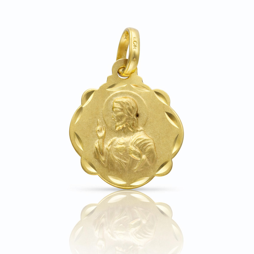 __ext__/MEDALLA PLATA CHAPADA EN ORO ESCAPULARIO - 16x20MM