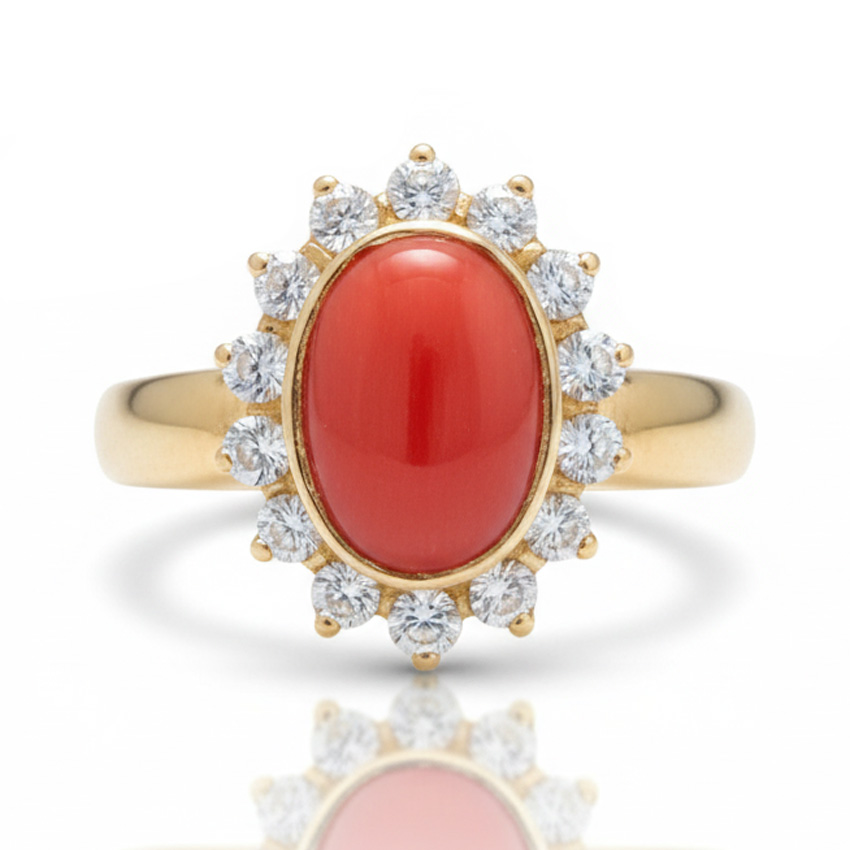 __ext__/PENDIENTES ORO 18KL CORAL SINTETICO