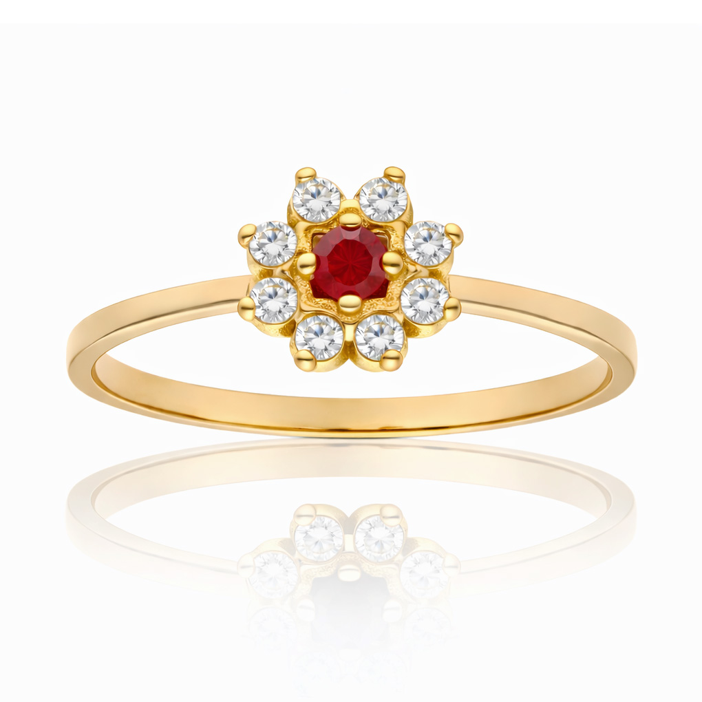 __ext__/PENDIENTES ORO 18KL RUBIES FINOS + CIRCONITAS