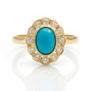 __ext__/PENDIENTES ORO 18KL TURQUESAS SINTETICAS