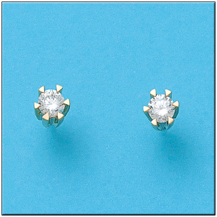 PENDIENTES ORO 18KL CIRCONITAS