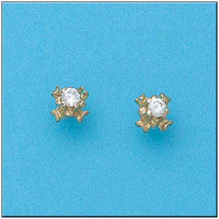 PENDIENTES ORO 18KL CIRCONITAS