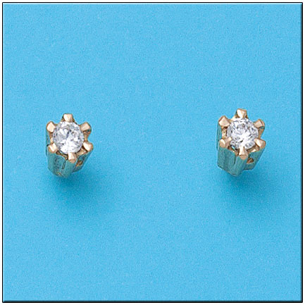 PENDIENTES ORO 18KL CIRCONITAS