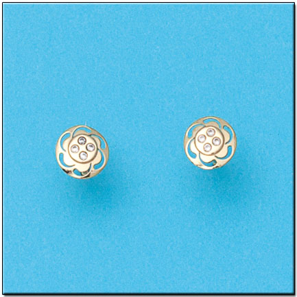 PENDIENTES ORO 18KL REDONDOS