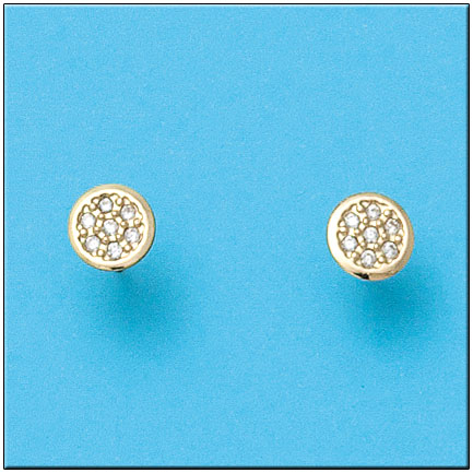 PENDIENTES ORO 18KL REDONDOS 7MM