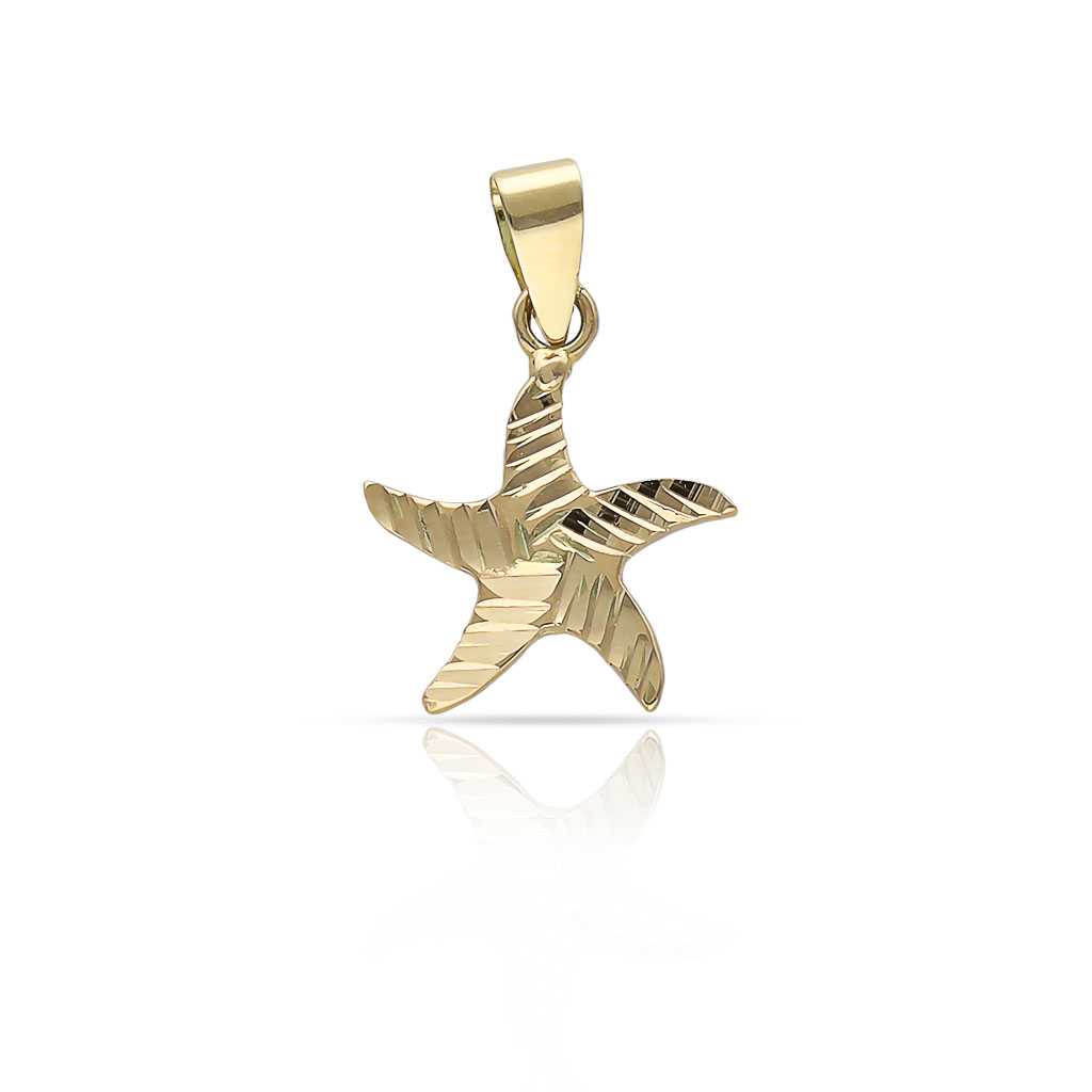 COLGANTE ORO 18KL ESTRELLA DE MAR