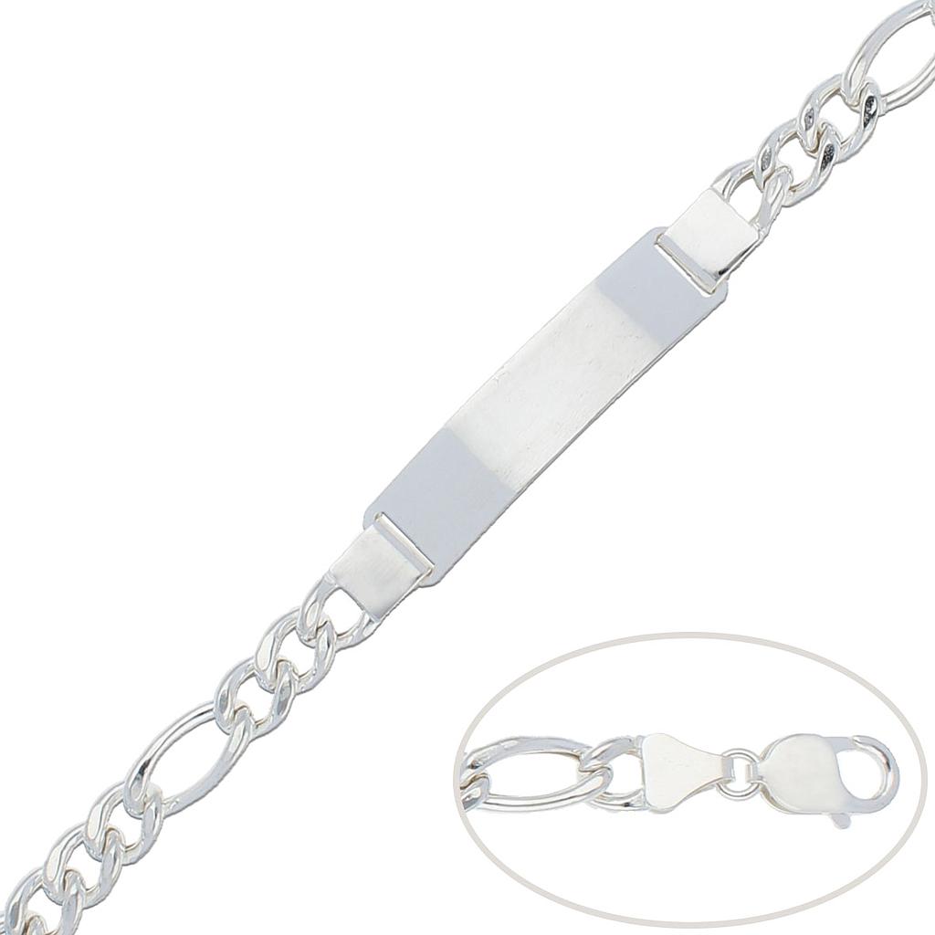 PULSERA 3x1 PLATA 925MM - 8MM