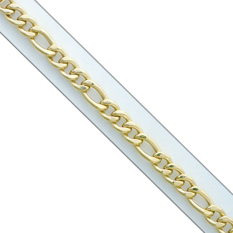 PULSERA HUECA 3x1 ORO 18KL