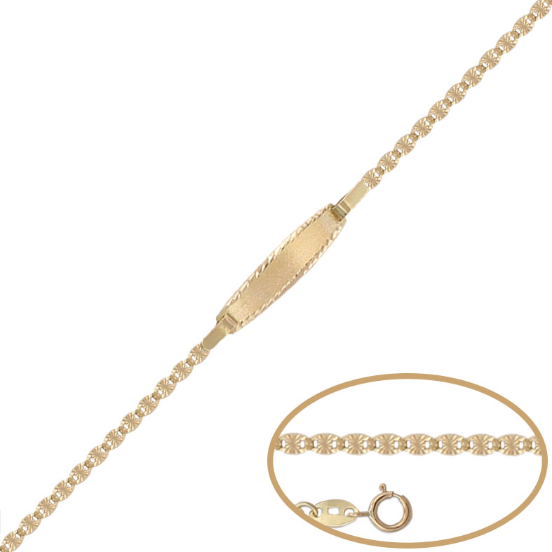 PULSERA ORO 18KL - 11CM