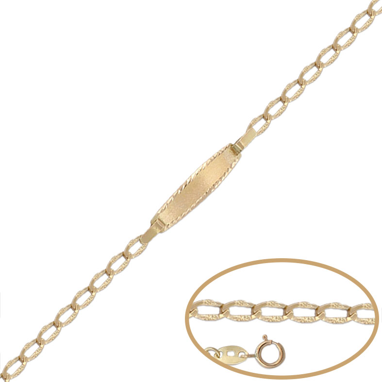 PULSERA ORO 18KL - 12CM