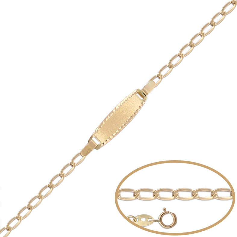 PULSERA ORO 18KL - 13CM