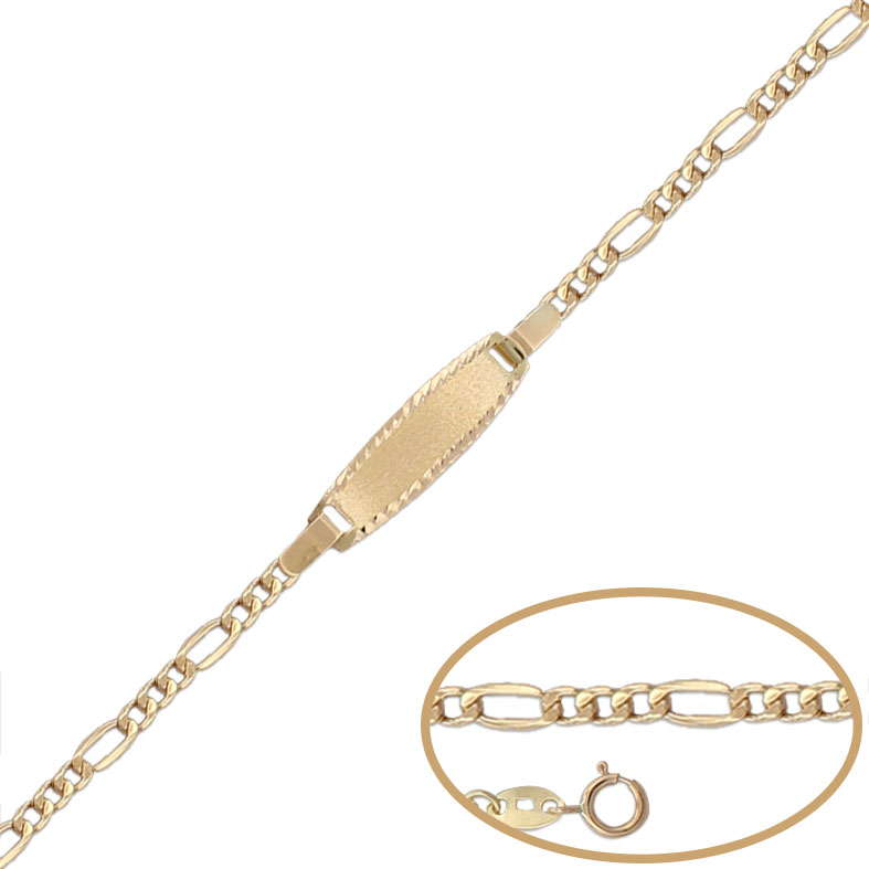 PULSERA ORO 18KL - 13CM