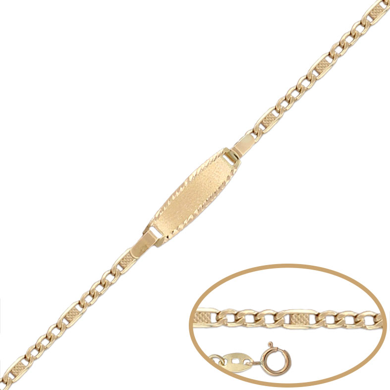 PULSERA ORO 18KL - 14CM