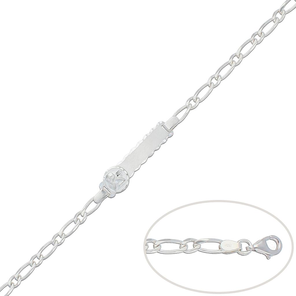 PULSERA PLATA 925MM ANGEL - 16.50CM