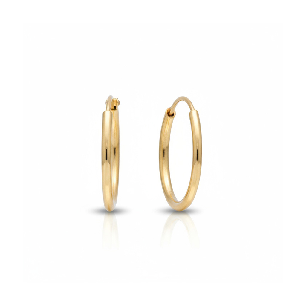 AROS ORO 18KL - 9MM