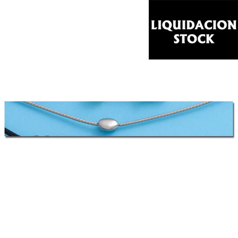 PULSERA SEMIRIGIDA PLATA 925MM