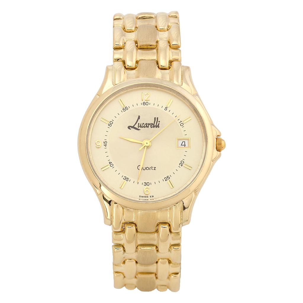 RELOJ CABALLERO ORO 18KL LUCARELLI