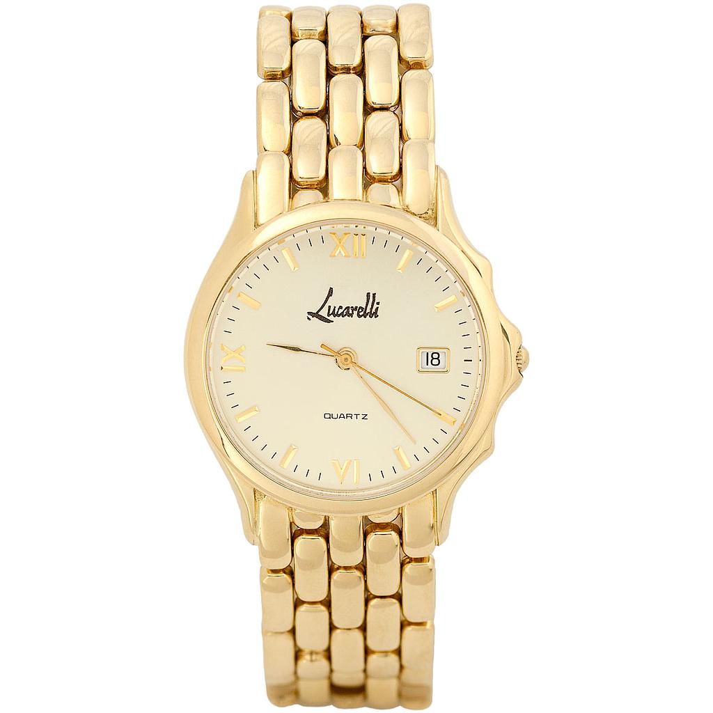 RELOJ CABALLERO ORO 18KL LUCARELLI