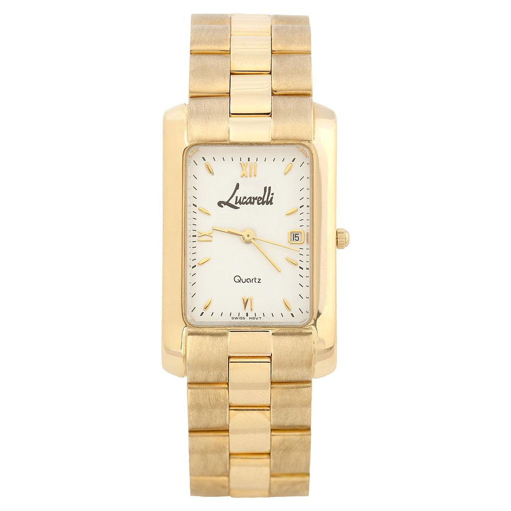 RELOJ CABALLERO ORO 18KL LUCARELLI