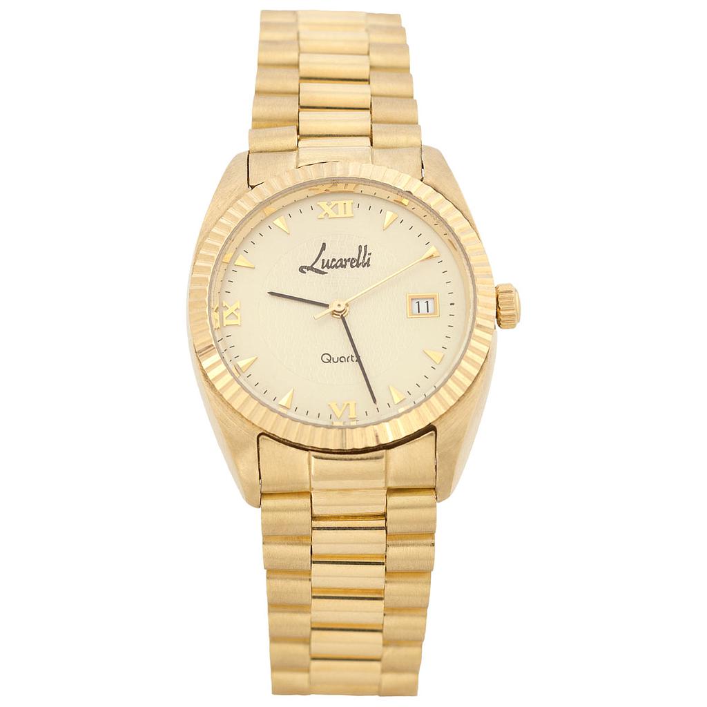 RELOJ CABALLERO ORO 18KL LUCARELLI