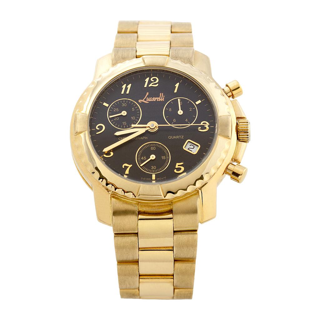 RELOJ CABALLERO ORO 18KL LUCARELLI