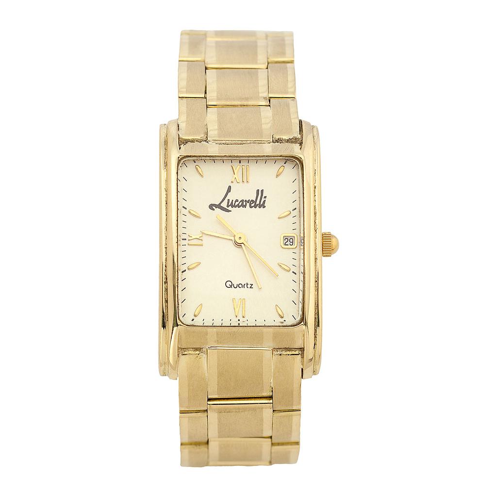 RELOJ CABALLERO ORO 18KL LUCARELLI