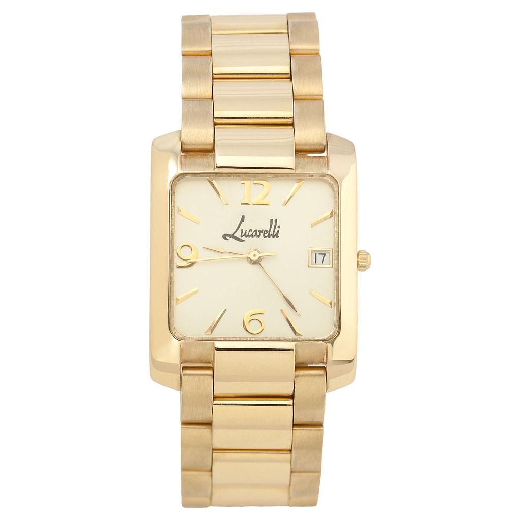 RELOJ CABALLERO ORO 18KL LUCARELLI