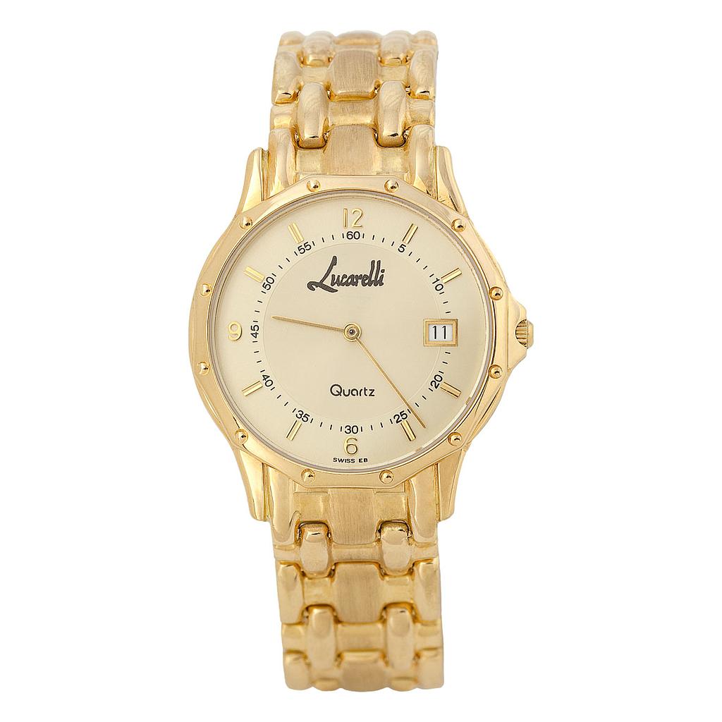 RELOJ CABALLERO ORO 18KL LUCARELLI