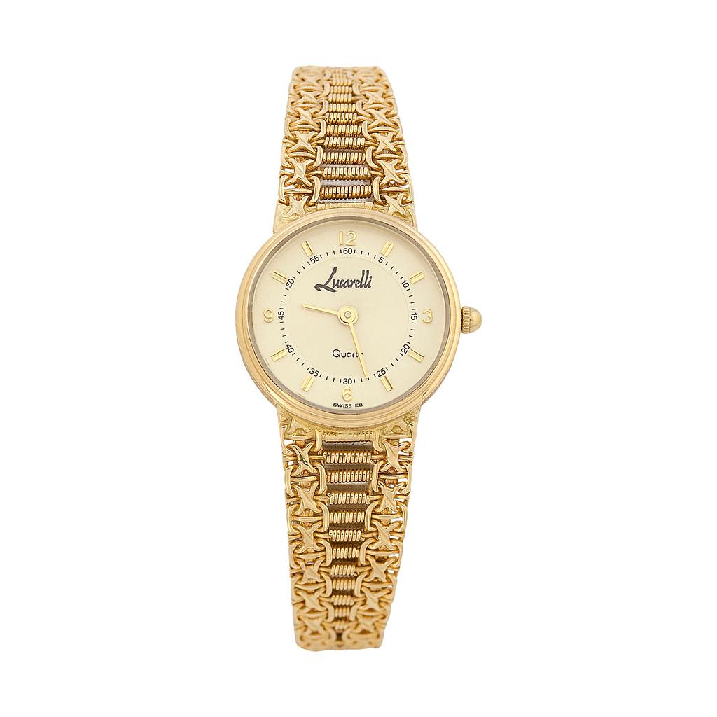 RELOJ SEÑORA ORO 18KL LUCARELLI