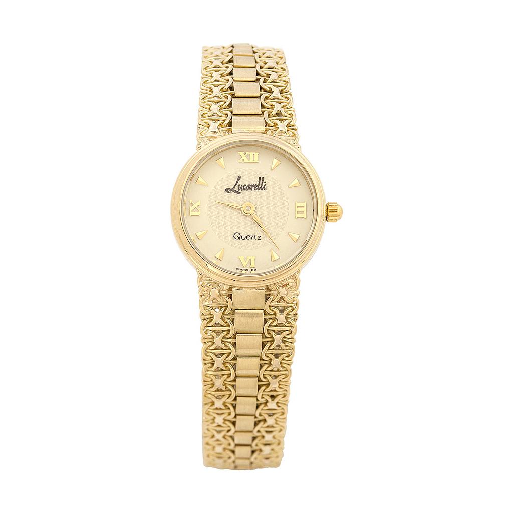 RELOJ SEÑORA ORO 18KL LUCARELLI