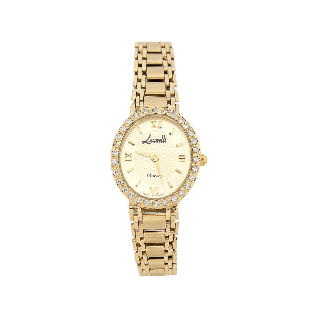 RELOJ SEÑORA ORO 18KL LUCARELLI DIAMANTES