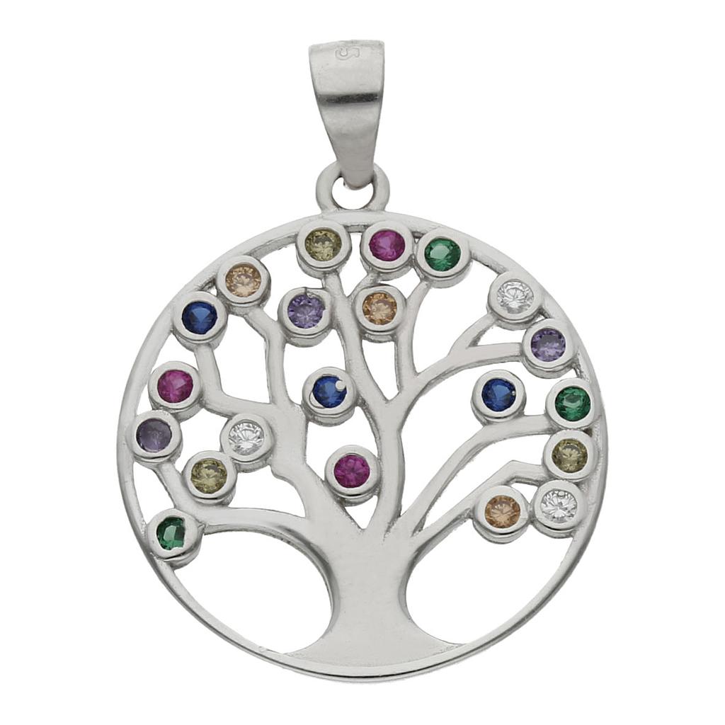 COLGANTE PLATA 925MM ARBOL DE LA VIDA - 20MM