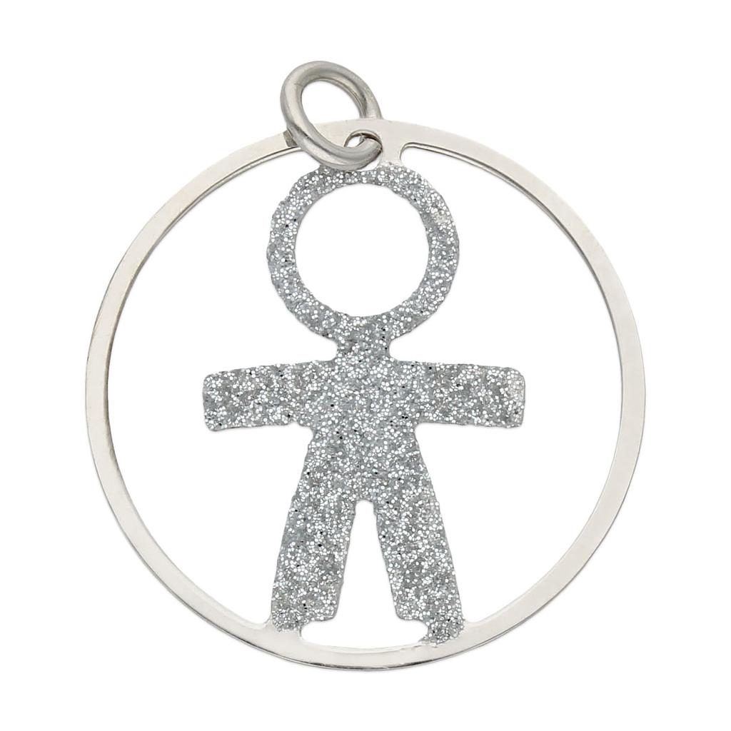 COLGANTE PLATA 925MM NIÑO