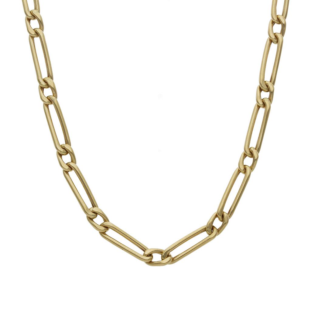 COLLAR ORO 18KL 1x1 - 4MM