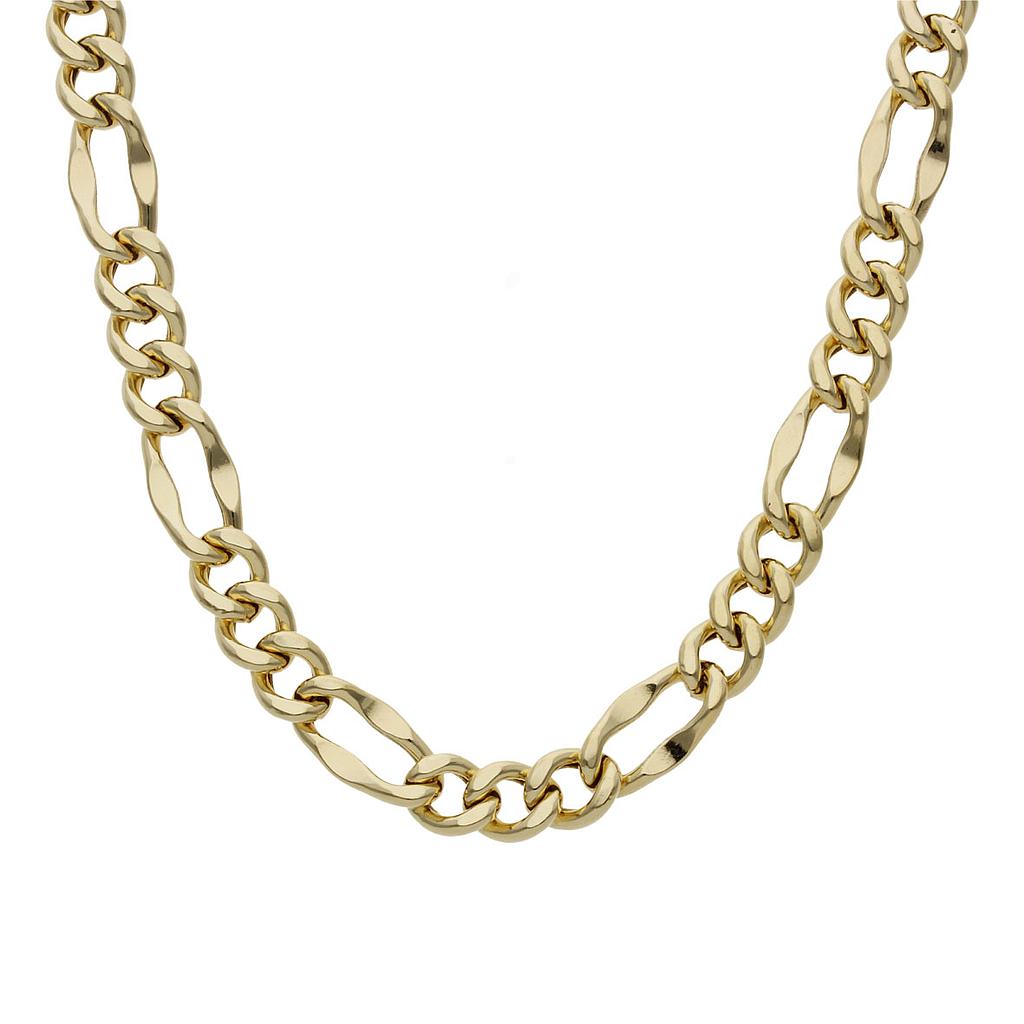 COLLAR ORO 18KL 3x1 HUECO - 5.50MM