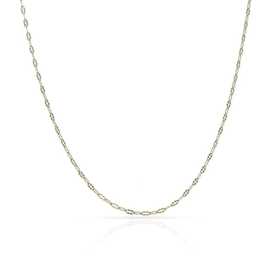 COLLAR ORO 18KL HUECO - 1MM