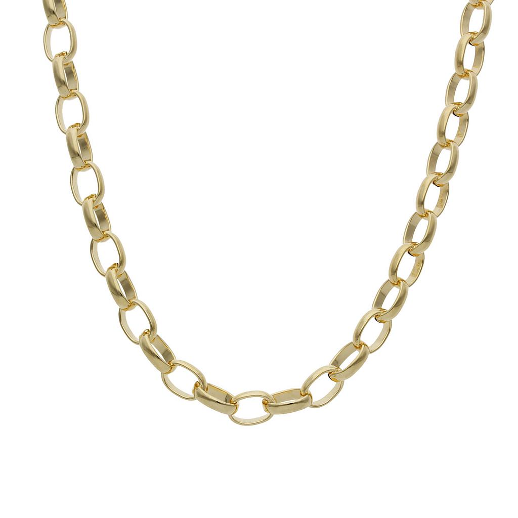 COLLAR ORO 18KL ROLOT HUECO - 4.50MM