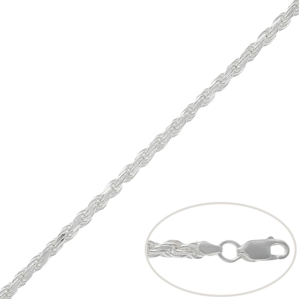 CORDON PLATA 925MM MACIZO - 3.50MM