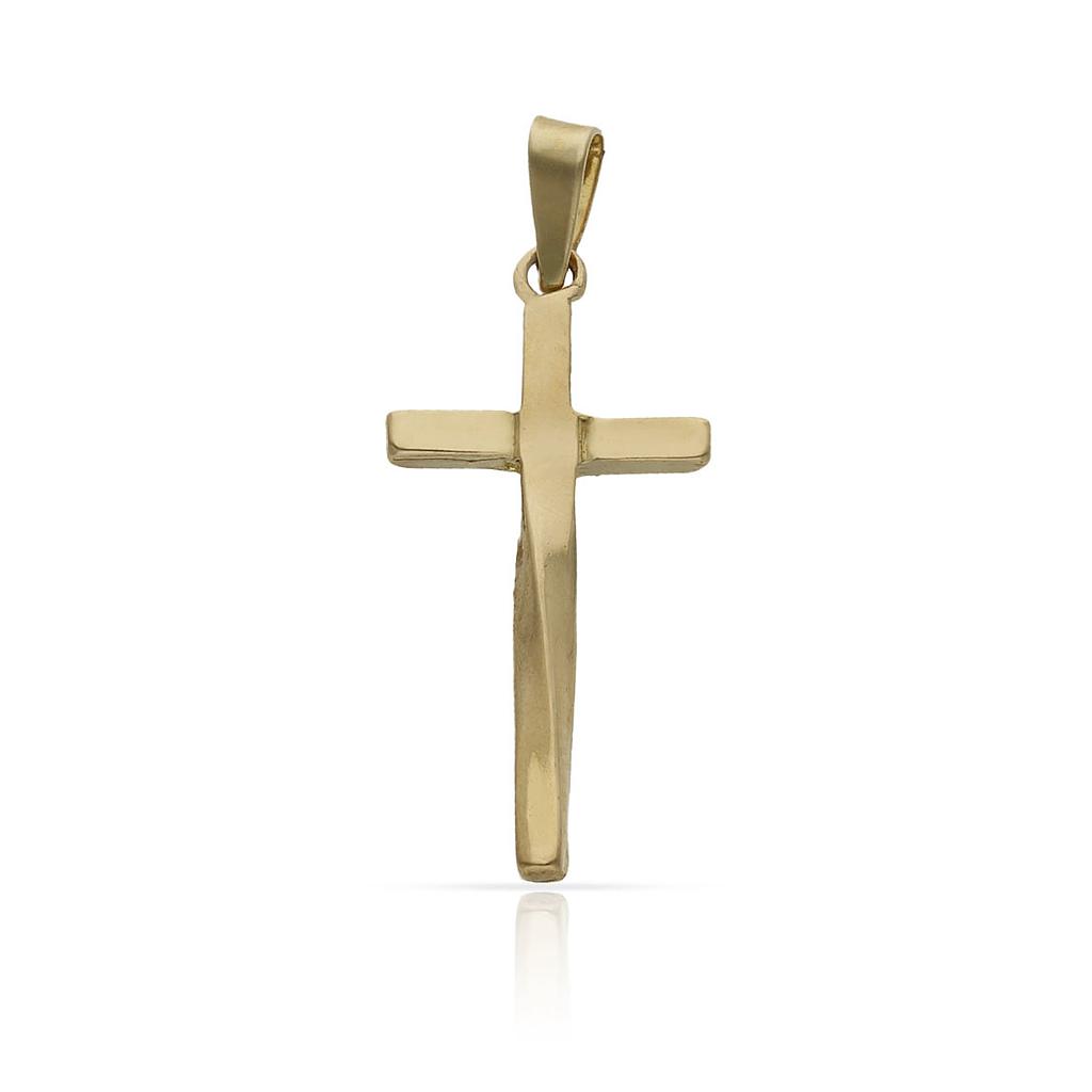 CRUZ ORO 18KL - 11x24MM