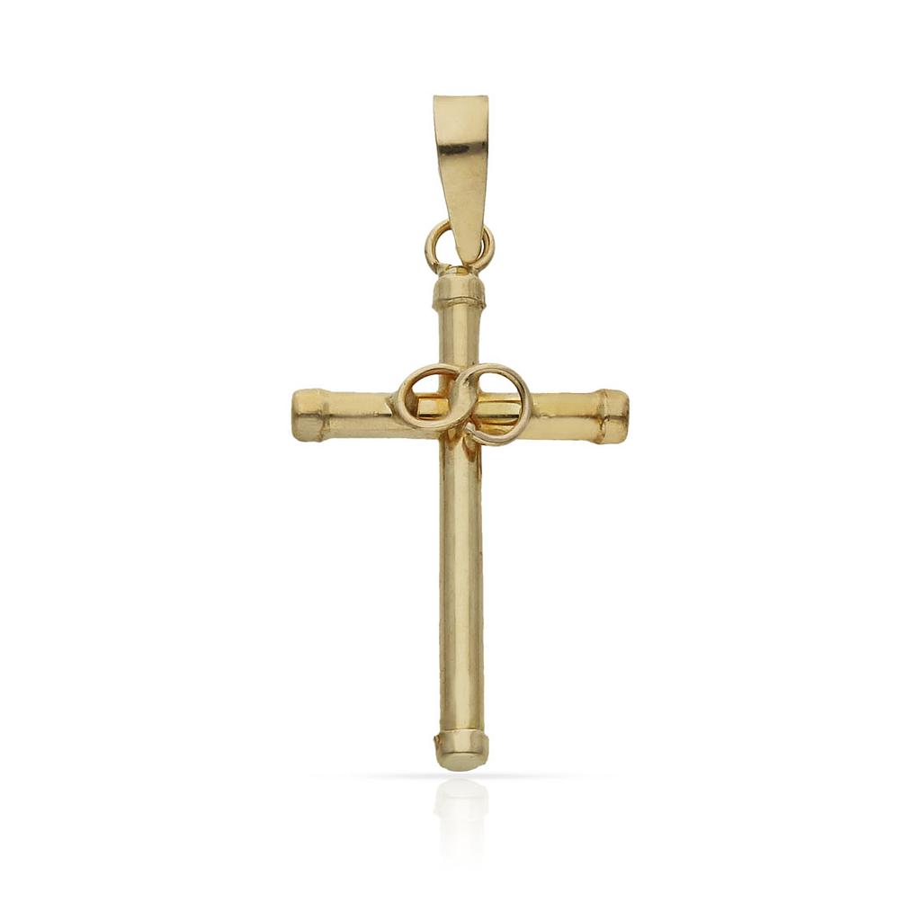 CRUZ ORO 18KL - 14X24MM
