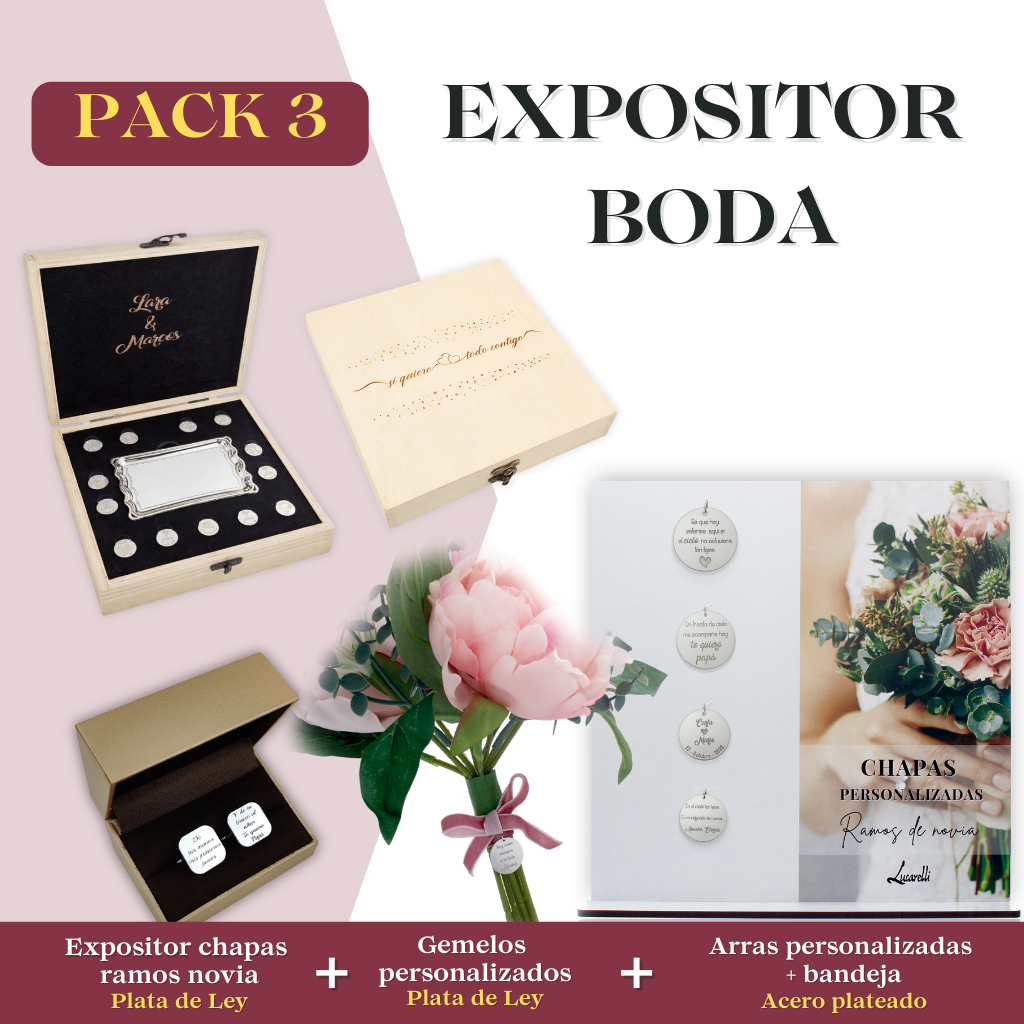 EXPOSITOR BODA · PACK 3