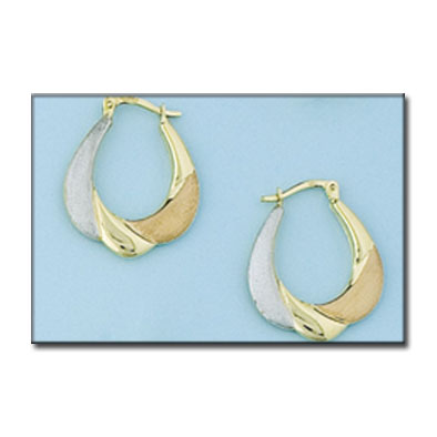 AROS ORO 18KL TRICOLOR
