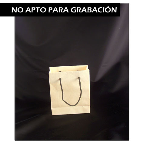 BOLSA PAPEL CREMA 100X40X120 - 100 UNID  *** AGOTADO TEMPORALMENTE***