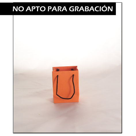 BOLSA PAPEL NARANJA 75X45X100 - 100 UNID