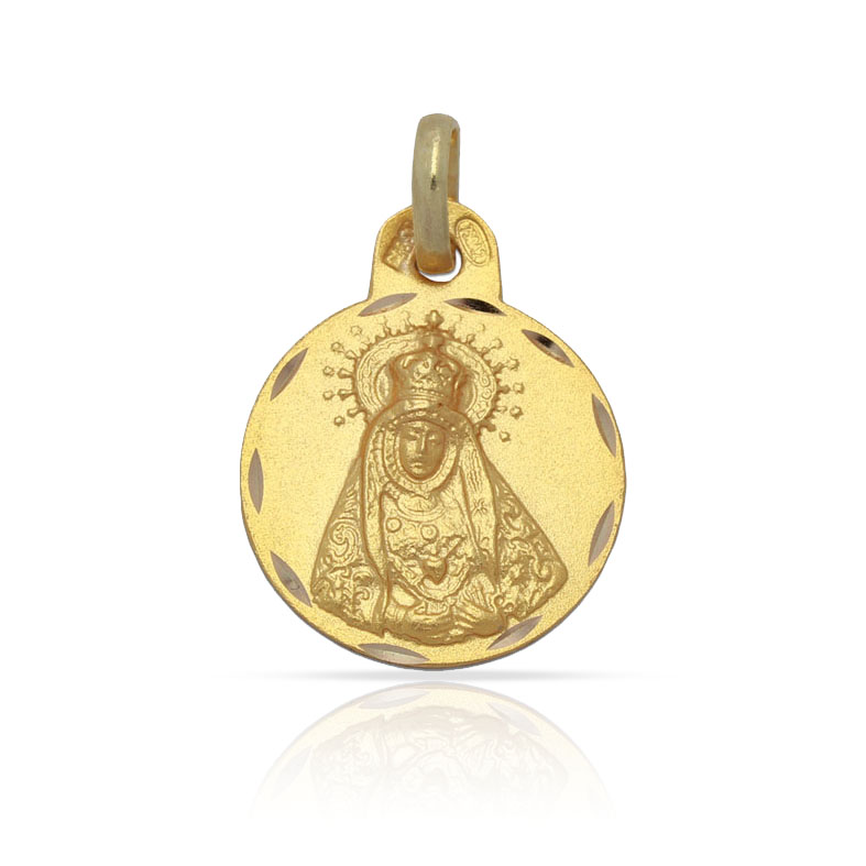 MEDALLA ORO 18KL V. DE LOS DOLORES - 15MM
