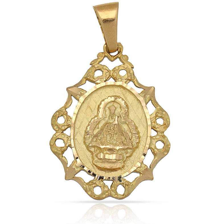 MEDALLA ORO 18KL V.DE LA CABEZA-25X33MM
