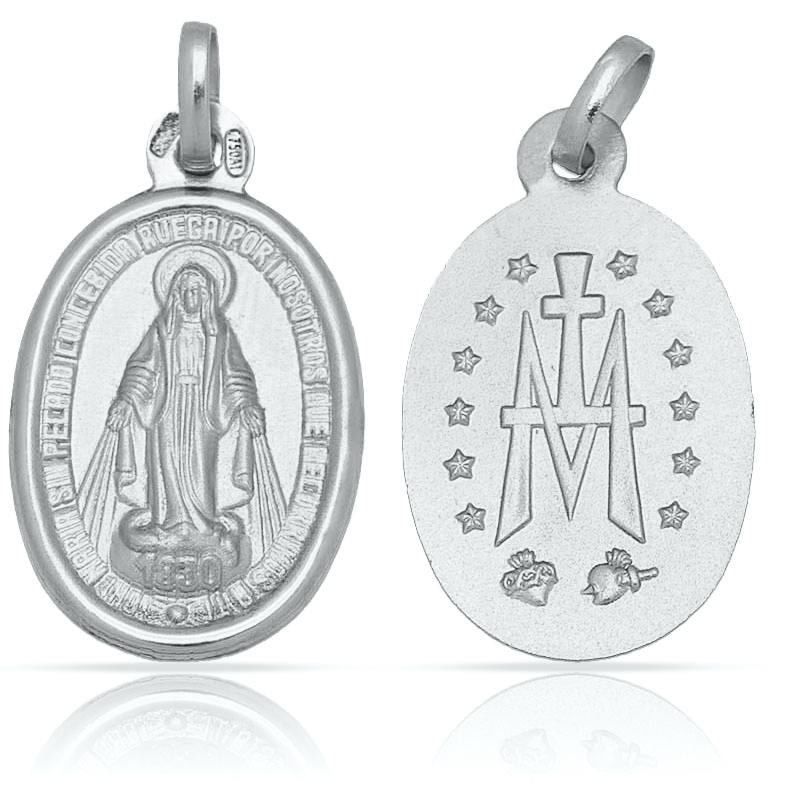 MEDALLA PLATA 925MM V. MILAGROSA GRANDE - 18x29MM16,26